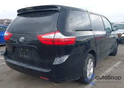 2015 Toyota Sienna L 7 Passenger из США, поврежденный, VIN 5TDZK3DC3FS595245